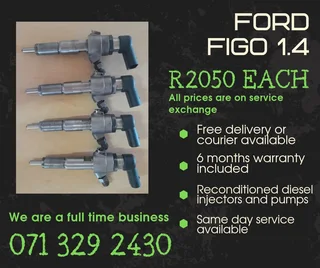 Ford Figo 1.4 Injectors For Sale With