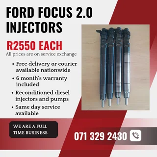 Ford Focus 2.0 Injectors For Sale With Warranty