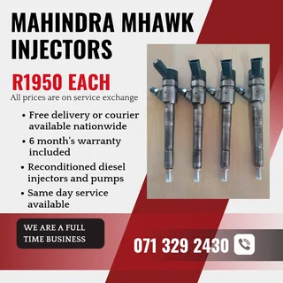 Mahindra Mhawk 2.2 Injectors For Sale With Warranty