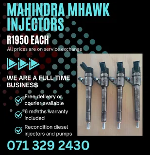 Mahindra Mhawk Injectors For Sale With Warranty