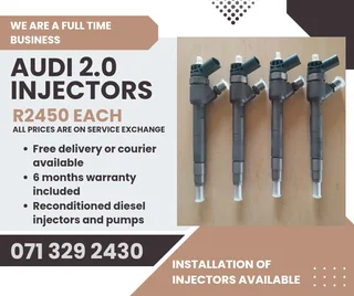 Audi 2.0 Injectors For Sale With Warranty