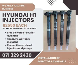 Hyundai H1 Injectors For Sale With Warranty