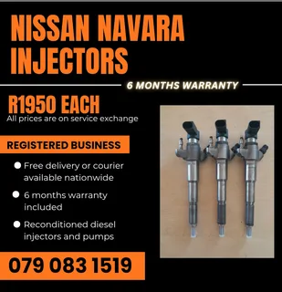 Nissan Navara 2.3 Injectors For Sale With Warranty