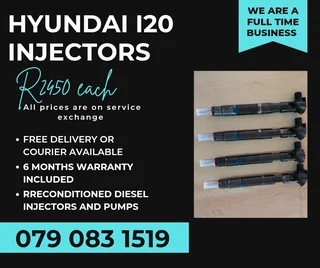 Hyundai I20 Injectors For Sale With Warranty