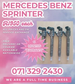 Mercedes Benz Sprinter Injectors For Sale With Warranty