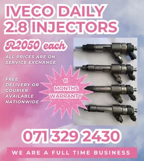 Iveco Daily 2.8 Injectors For Sale With Warranty