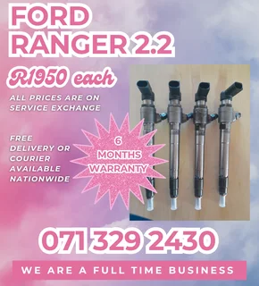 Ford Ranger 2.2 Injectors For Sale With Warranty