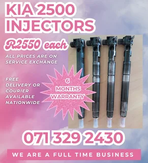 Kia 2500 Injectors For Sale With Warranty Included