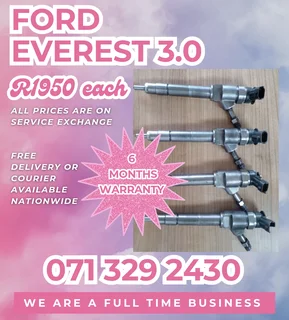 Ford Everest 3.0 Injectors For Sale With Warranty