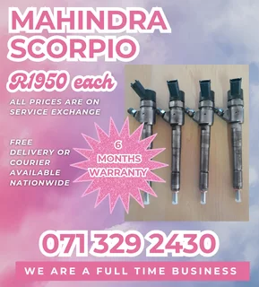 Mahindra Scorpio Injectors For Sale With Warranty