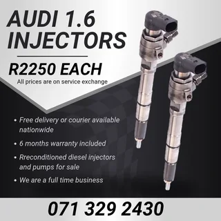 Audi 1.6 Injectors For Sale With Warranty Included