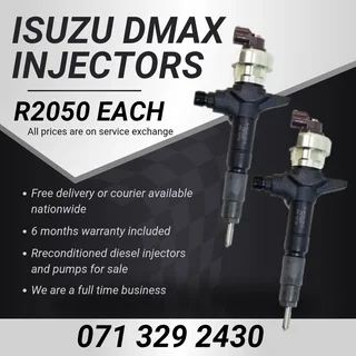 Isuzu Dmax Injectors For Sale With Warranty