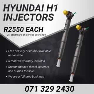 Hyundai H1 Injectors For Sale With Warranty Included