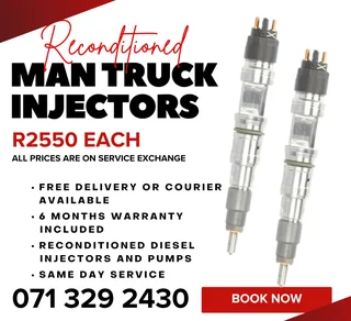 Man Truck Injectors For Sale With Warranty