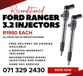 Ford Ranger 3.2 Injectors For Sale With Warranty
