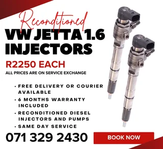 Vw Jetta 1.6 Injectors For Sale With Warranty