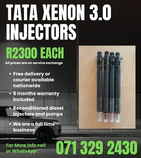 Tata Xenon 3.0 Injectors For Sale With Warranty