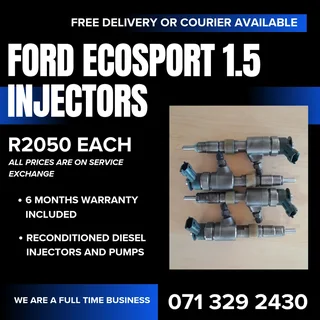 Ford Ecosport 1.5 Injectors For Sale With