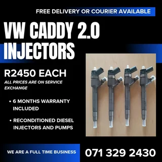 Vw Caddy 2.0 Injectors For Sale With Warranty