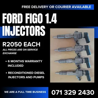 Ford Figo 1.4 Injectors For Sale With Warranty