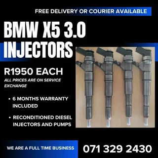 Bmw X5 3.0 Injectors For Sale With Warranty Included
