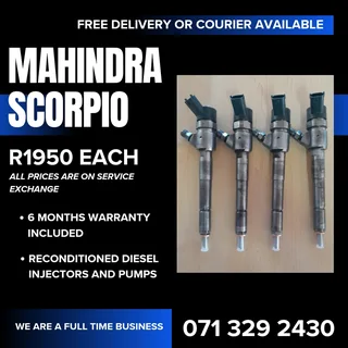 Mahindra Scorpio Injectors For Sale With Warranty
