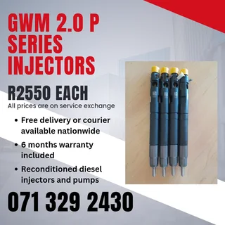 Gwm 2.0 P Series Injectors For Sale With Warranty