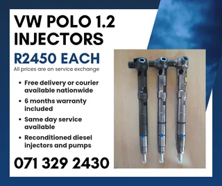 Vw Polo 1.2 Injectors For Sale With Warranty Included