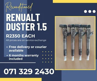 Renualt Duster 1.5 Injectors For Sale With