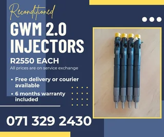 Gwm 2.0 Injectors For Sale With Warranty