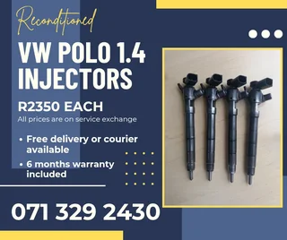 Vw Polo 1.4 Injectors For Sale With Warranty