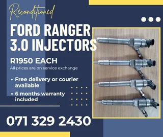 Ford Ranger 3.0 Injectors For Sale With Warranty