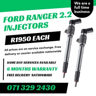 Ford Ranger 2.2 Injectors For Sale With Warranty