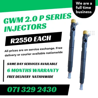 Gwm 2.0 P Series Injectors For Sale With Warranty Included