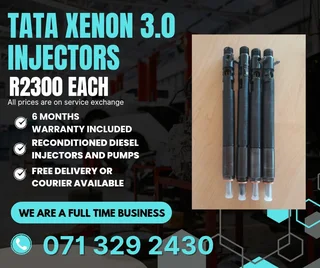 Tata Xenon 3.0 Injectors For Sale With Warranty
