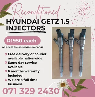 Hyundai Getz 1.5 Injectors For Sale With Warranty