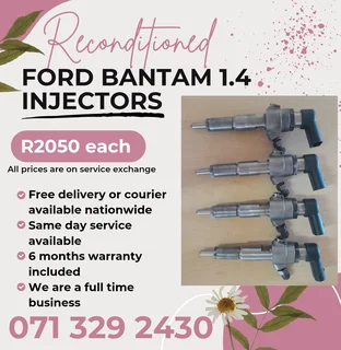 Ford Bantam 1.4 Injectors For Sale With Warranty