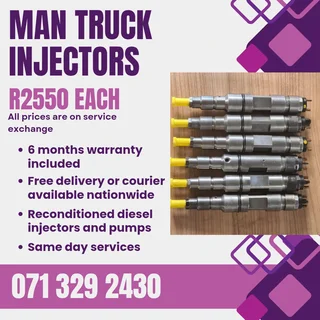 Man Truck Injectors For Sale With Warranty