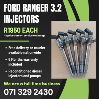 Ford Ranger 3.2 Injectors For Sale With Warranty Included