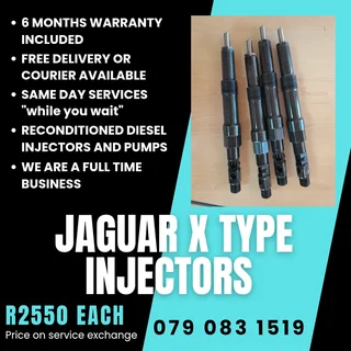 Jaguar X Type Injectors For Sale With Warranty Included
