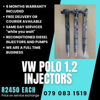Vw Polo 1.2 Injectors For Sale With Warranty Included