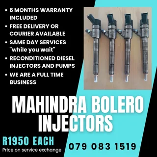 Mahindra Bolero Injectors For Sale With Warranty Included