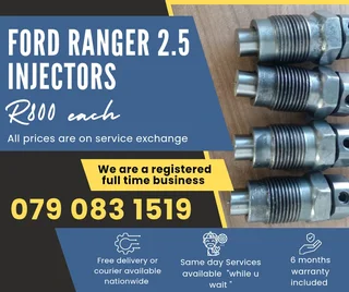 Ford Ranger 2.5 Injectors For Sale With Warranty