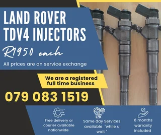 Land Rover Tdv4 Injectors For Sale With Warranty