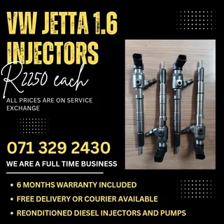 Vw Jetta 1.6 Injectors For Sale With Warranty