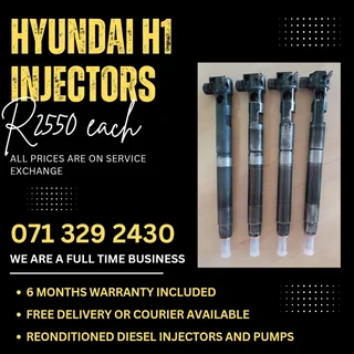 Hyundai H1 Injectors For Sale With Warranty
