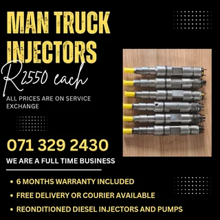 Man Truc Diesel Injectors For Sale With