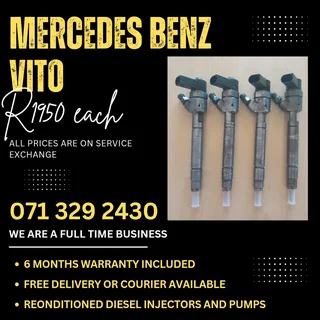 Mercedes Benz Vito Injectors For Sale With Warranty