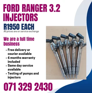 Ford Ranger 3.2 Injectors For Sale With Warranty