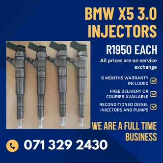 Bmw X5 3.0 Injectors For Sale With Warranty Included